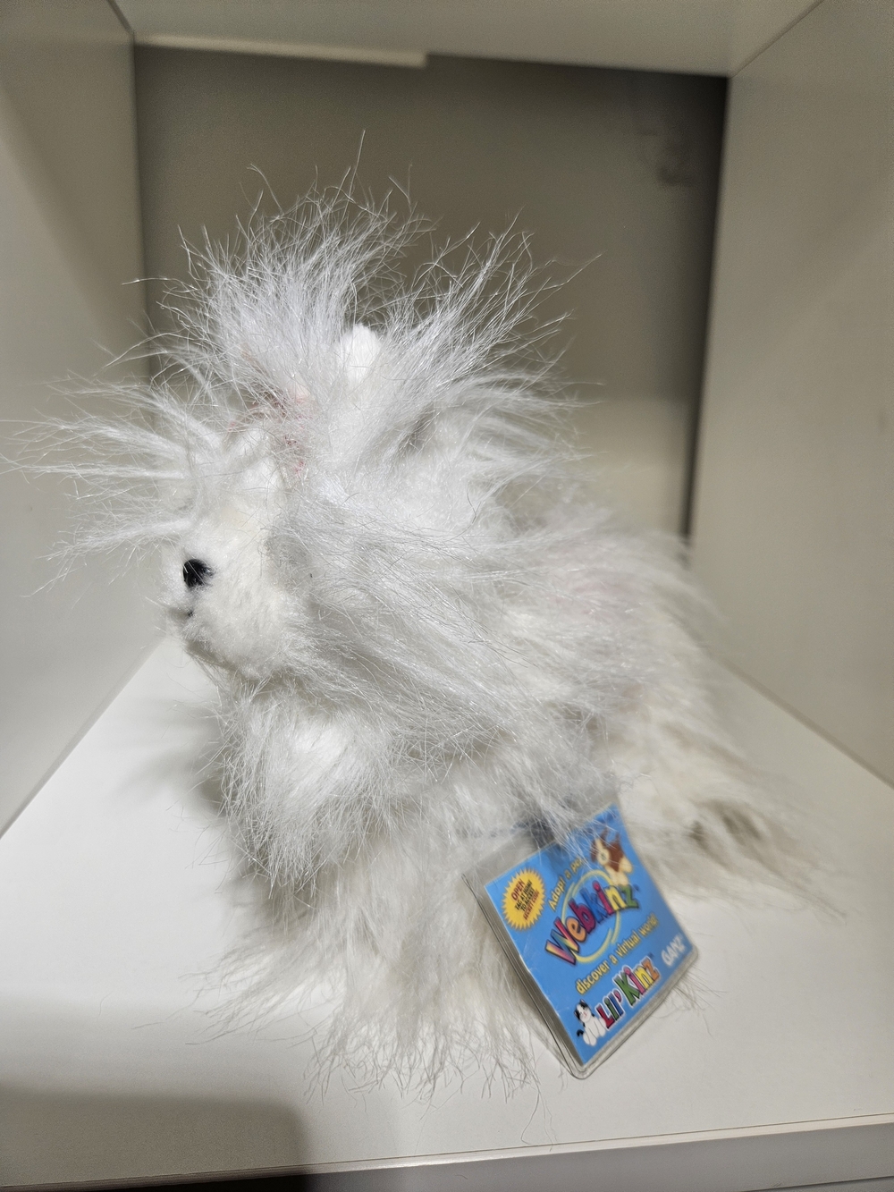 Webkinz Lil Kinz  Ganz Yorkshire Terrier Fluffy Companion With Code